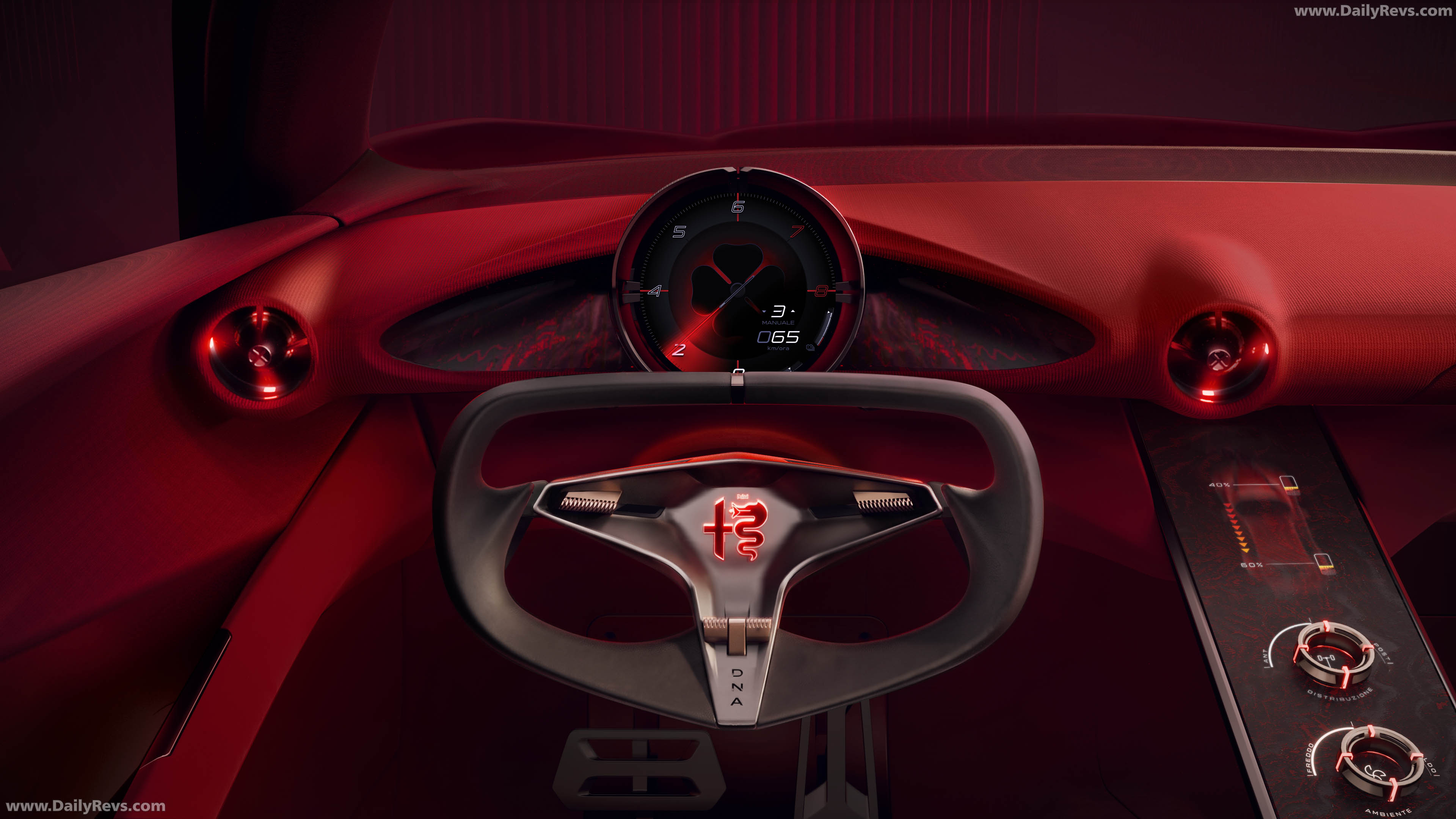 2026 Alfa Romeo Cuorerosso Concept Interior